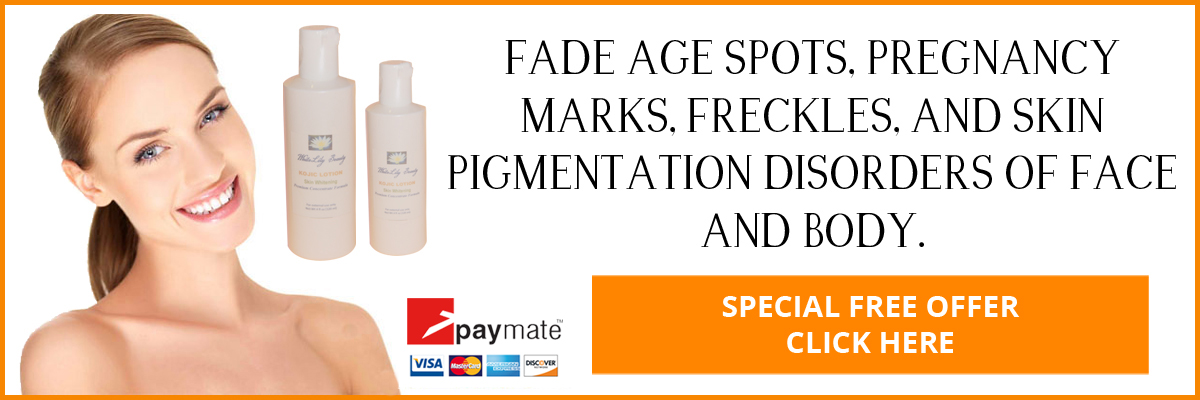 Fade Age Spots, Pregnancy Marks, Freckles, and Skin Pigmentation Disorders of Face and Body.